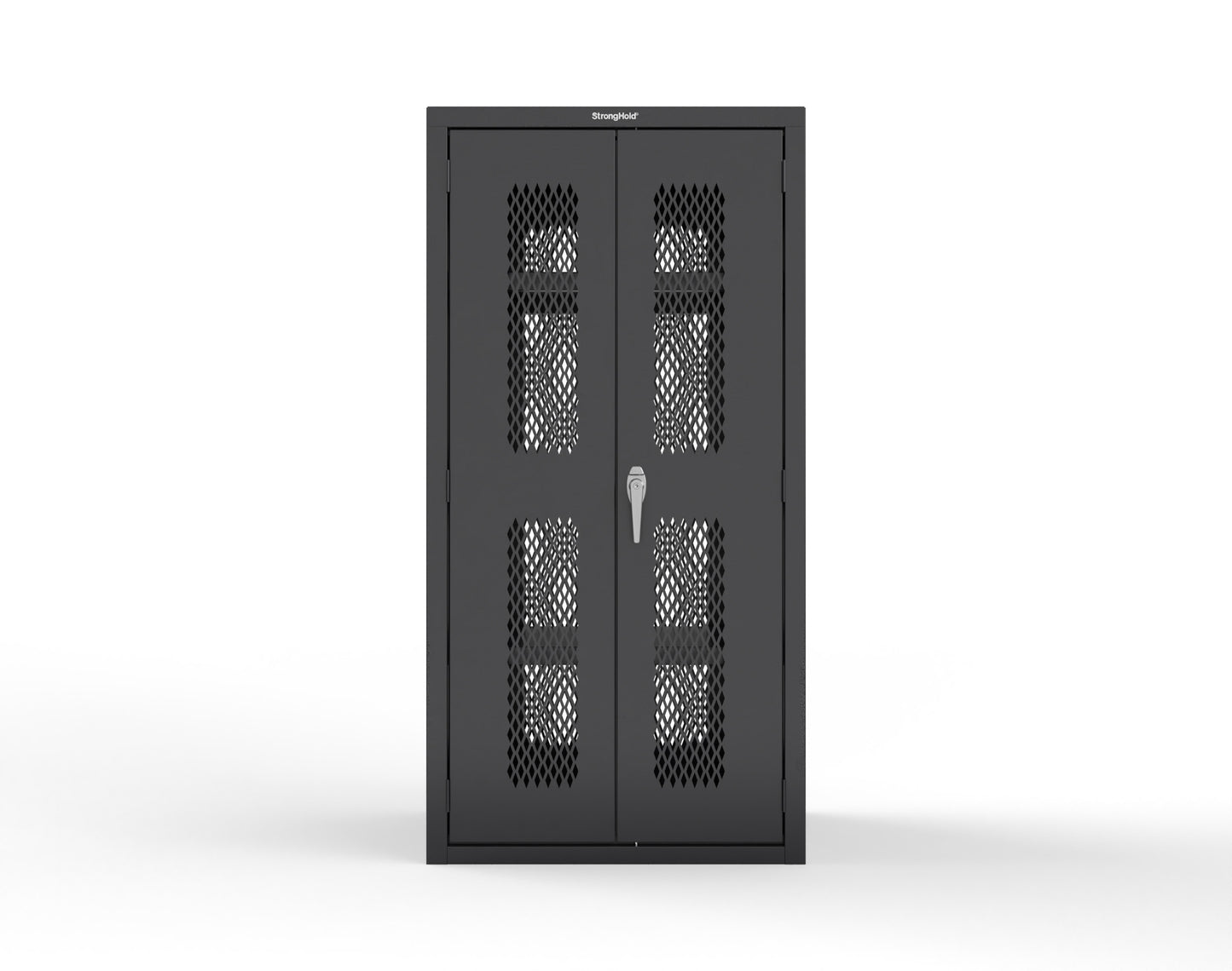 Heavy Duty 18 GA Ventilated Cabinet - 36 in. W x 24 in. D x 72 in. H - 36-VBS-243-P-9005