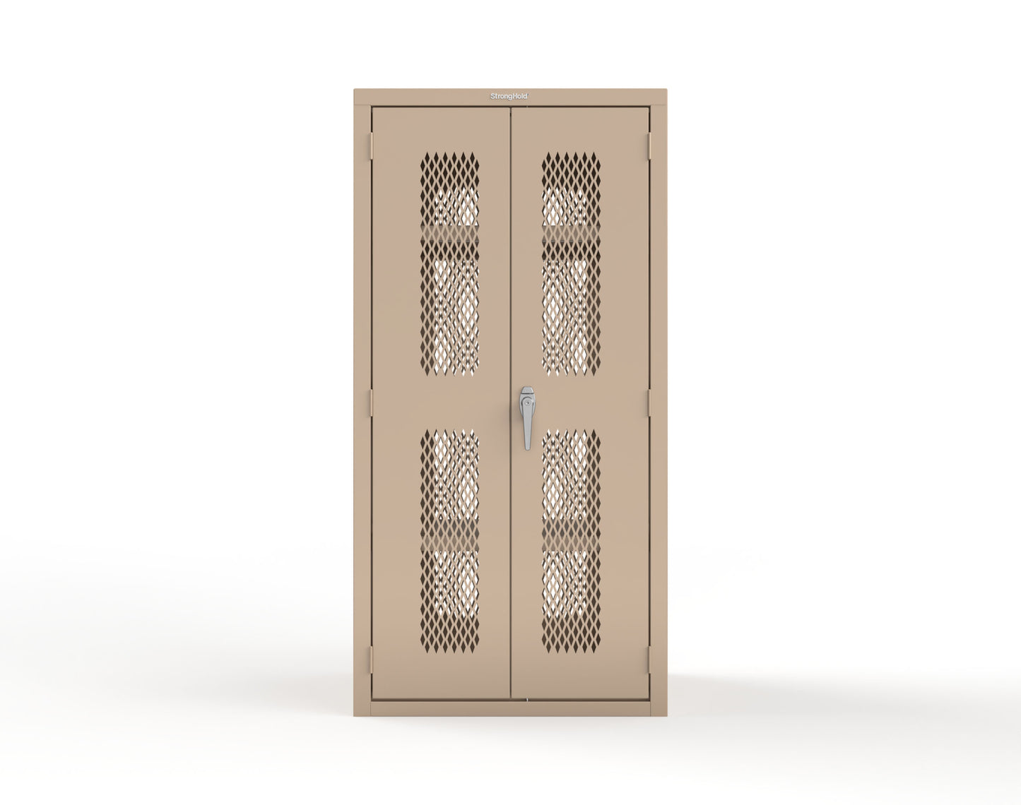Heavy Duty 18 GA Ventilated Cabinet - 36 in. W x 24 in. D x 72 in. H - 36-VBS-243-P-1019