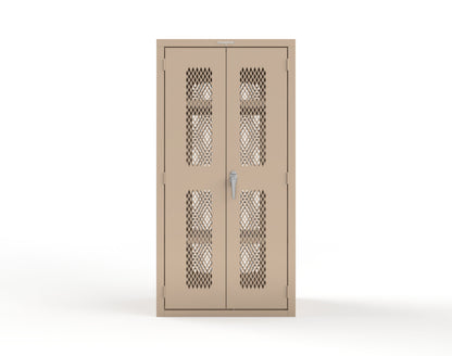 Heavy Duty 18 GA Ventilated Cabinet - 36 in. W x 24 in. D x 72 in. H - 36-VBS-243-P-1019
