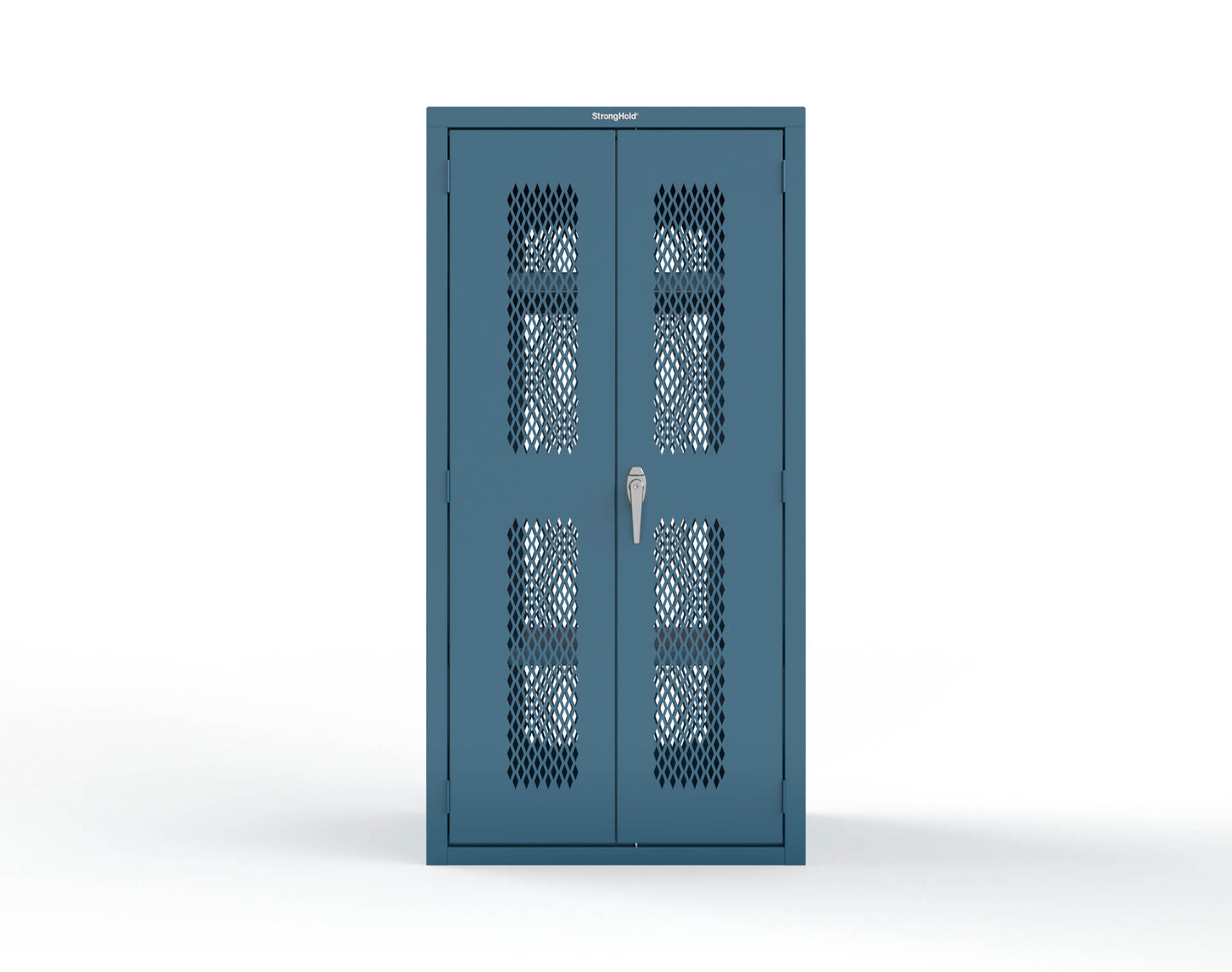 Heavy Duty 18 GA Ventilated Cabinet - 36 in. W x 24 in. D x 72 in. H - 36-VBS-243-P-5001