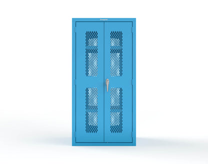 Heavy Duty 18 GA Ventilated Cabinet - 36 in. W x 24 in. D x 72 in. H - 36-VBS-243-P-5012