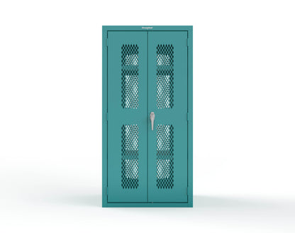Heavy Duty 18 GA Ventilated Cabinet - 36 in. W x 24 in. D x 72 in. H - 36-VBS-243-P-5021
