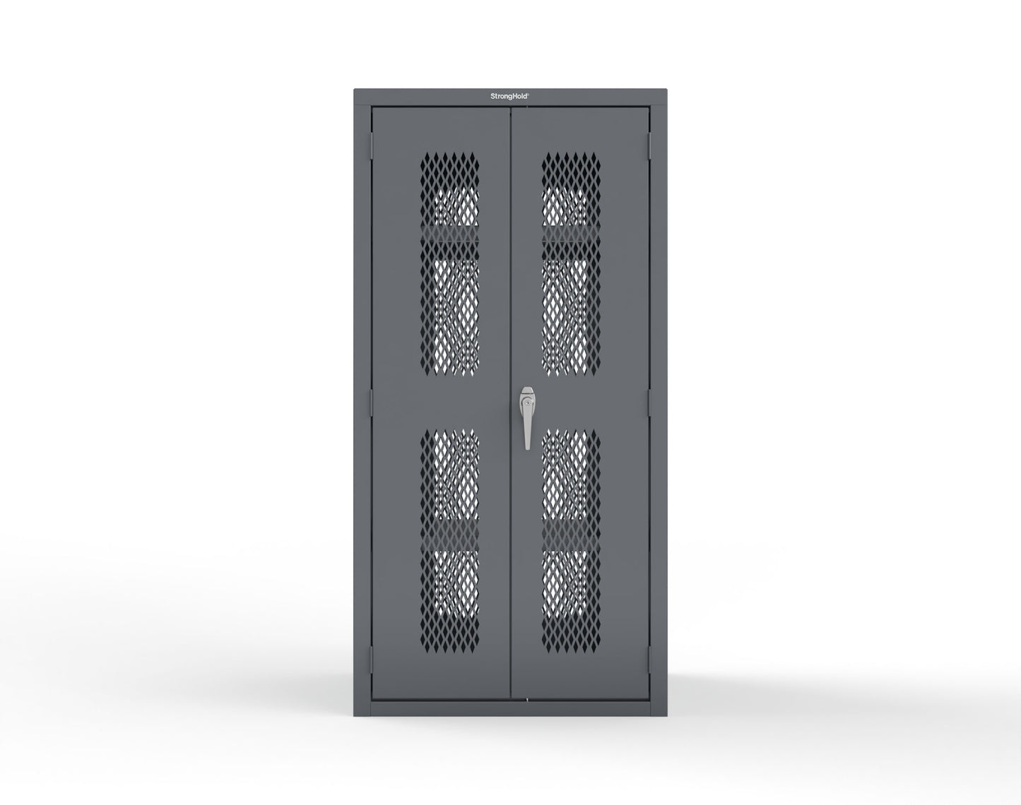 Heavy Duty 18 GA Ventilated Cabinet - 36 in. W x 24 in. D x 72 in. H - 36-VBS-243-P-7024