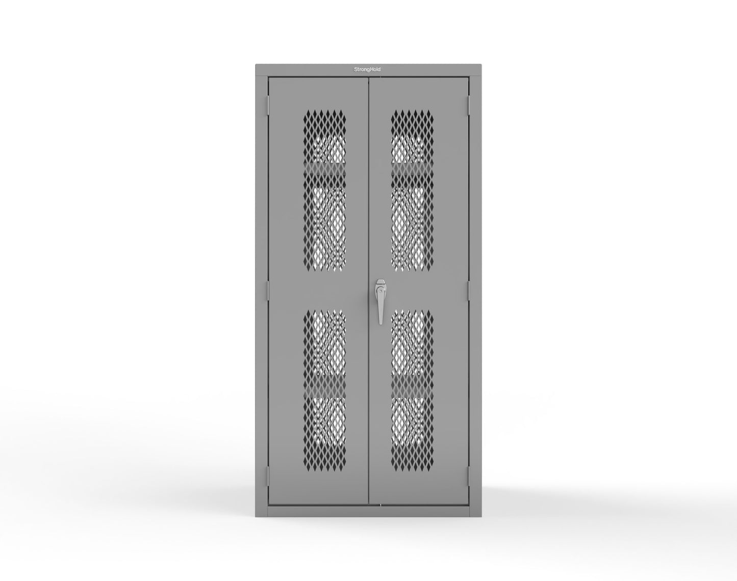 Heavy Duty 18 GA Ventilated Cabinet - 36 in. W x 24 in. D x 72 in. H - 36-VBS-243-P-7037