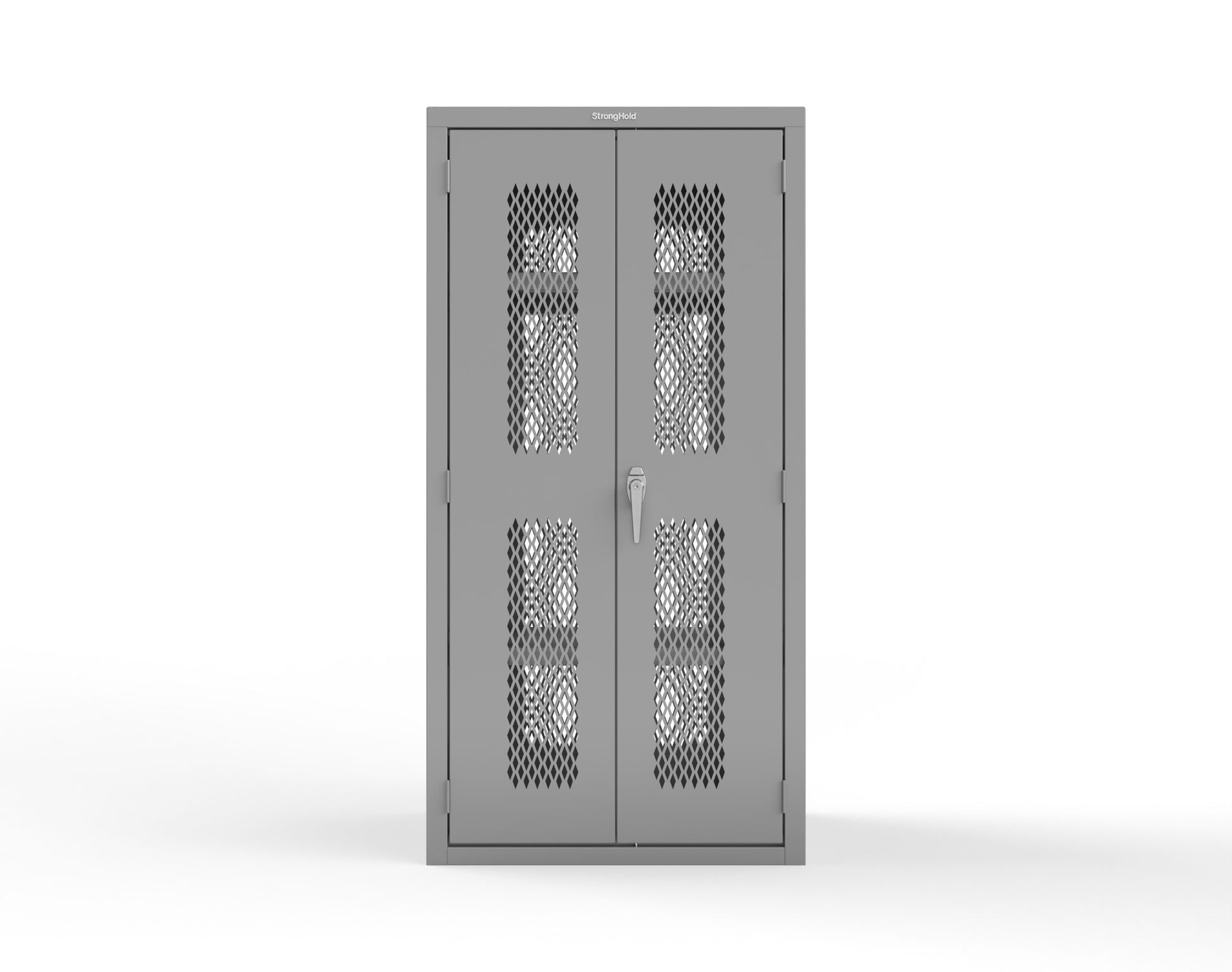 Heavy Duty 18 GA Ventilated Cabinet - 36 in. W x 24 in. D x 72 in. H - 36-VBS-243-P-7037