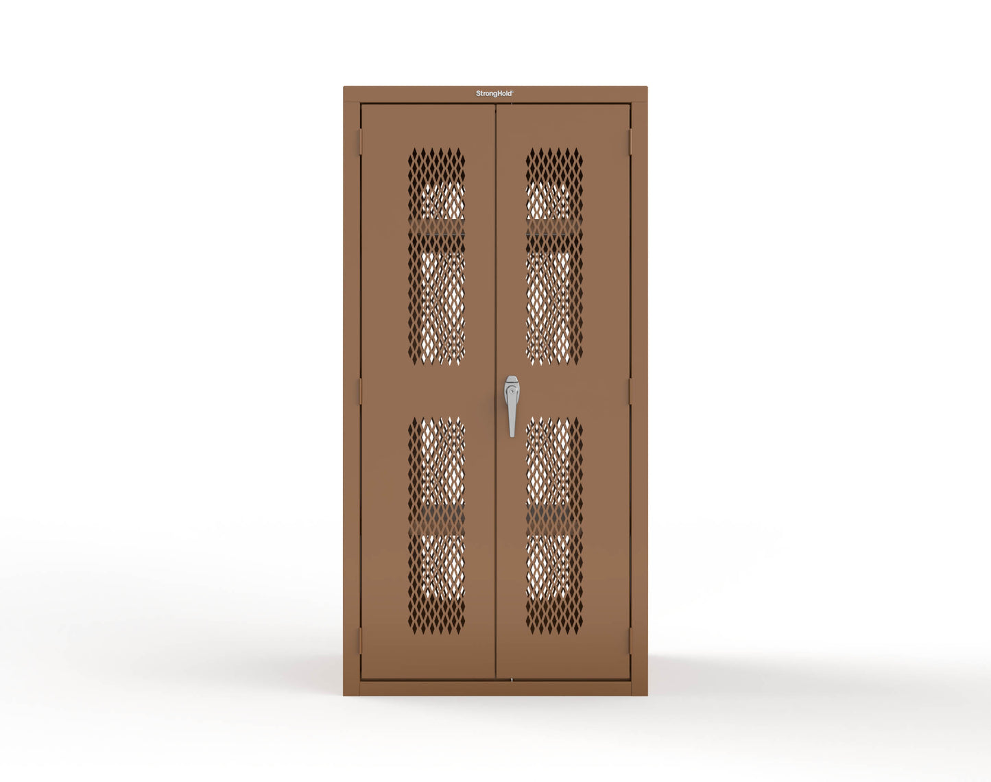 Heavy Duty 18 GA Ventilated Cabinet - 36 in. W x 24 in. D x 72 in. H - 36-VBS-243-P-8008