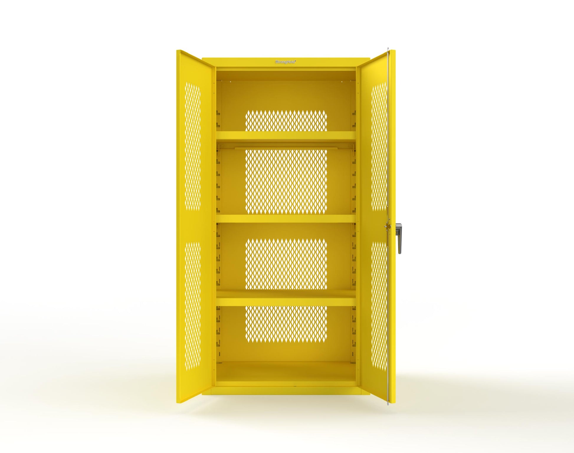 Heavy Duty 18 GA Ventilated Cabinet - 36 in. W x 24 in. D x 72 in. H - 36-VBS-243-P-1021