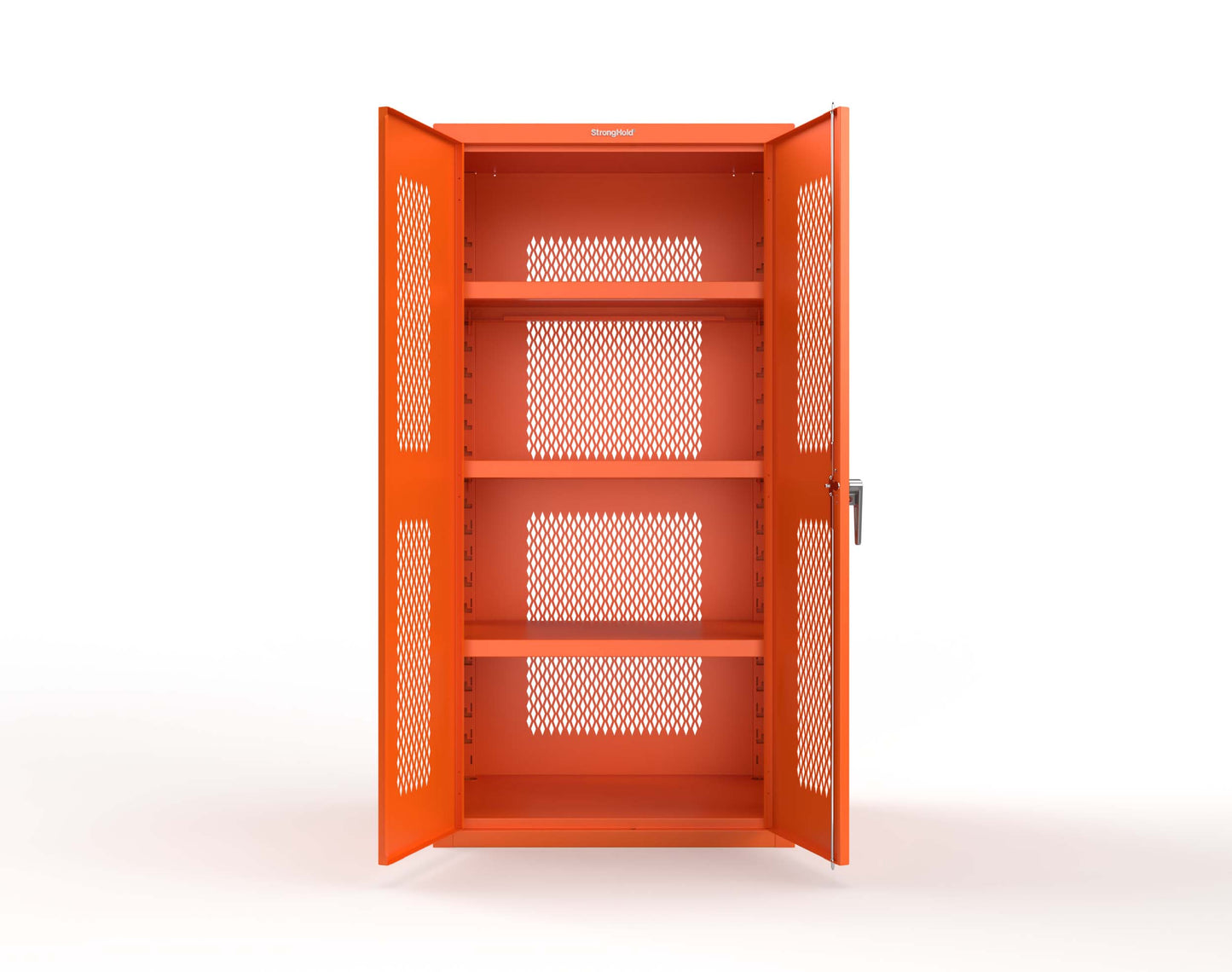 Heavy Duty 18 GA Ventilated Cabinet - 36 in. W x 24 in. D x 72 in. H - 36-VBS-243-P-2009