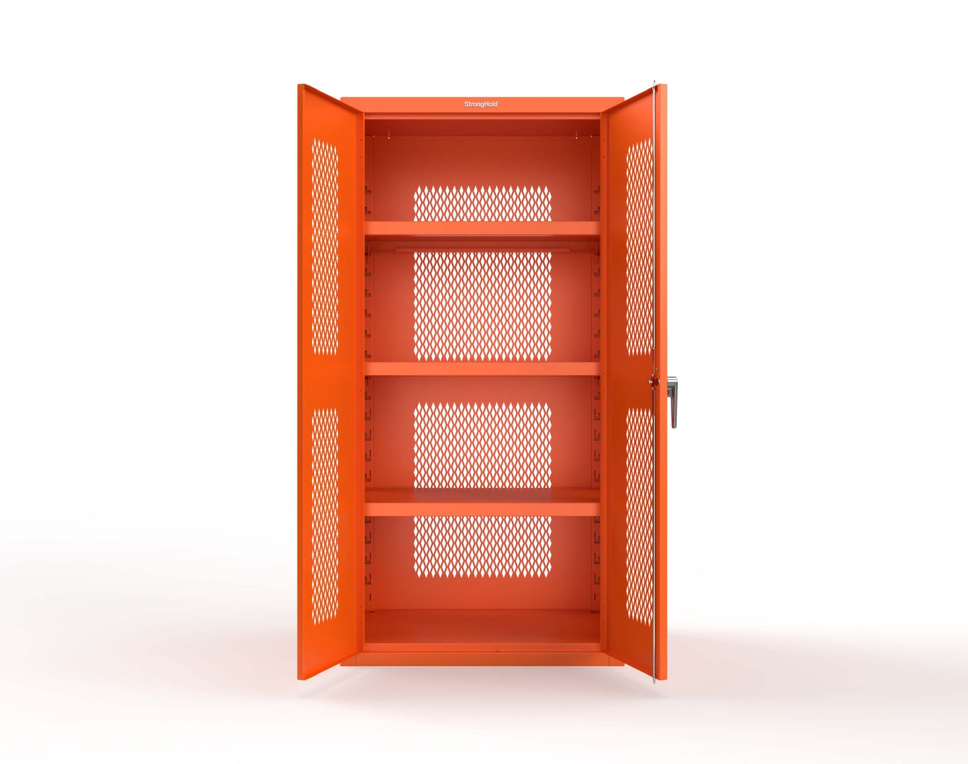 Heavy Duty 18 GA Ventilated Cabinet - 36 in. W x 24 in. D x 72 in. H - 36-VBS-243-P-2009