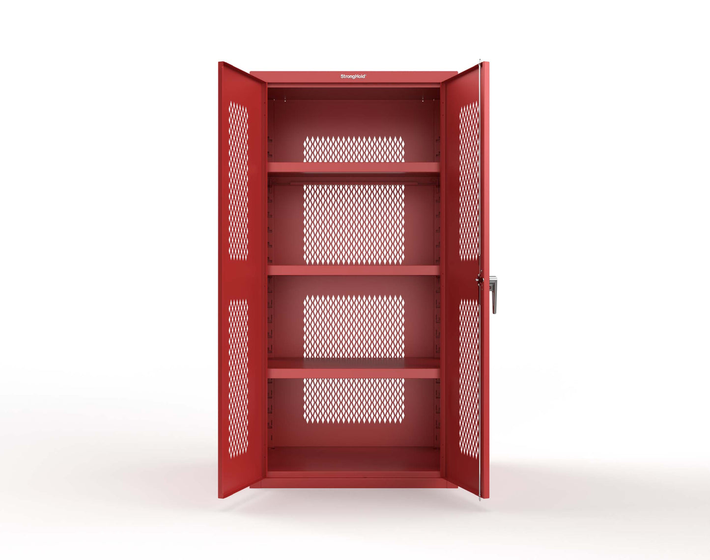 Heavy Duty 18 GA Ventilated Cabinet - 36 in. W x 24 in. D x 72 in. H - 36-VBS-243-P-3001