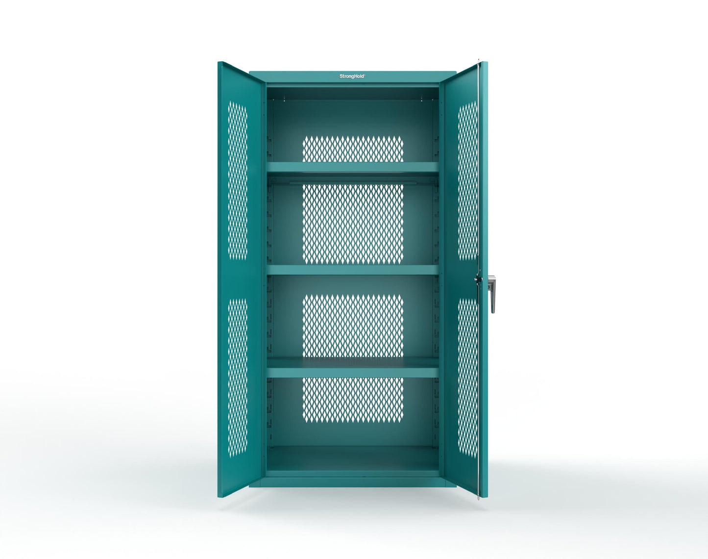 Heavy Duty 18 GA Ventilated Cabinet - 36 in. W x 24 in. D x 72 in. H - 36-VBS-243-P-5021