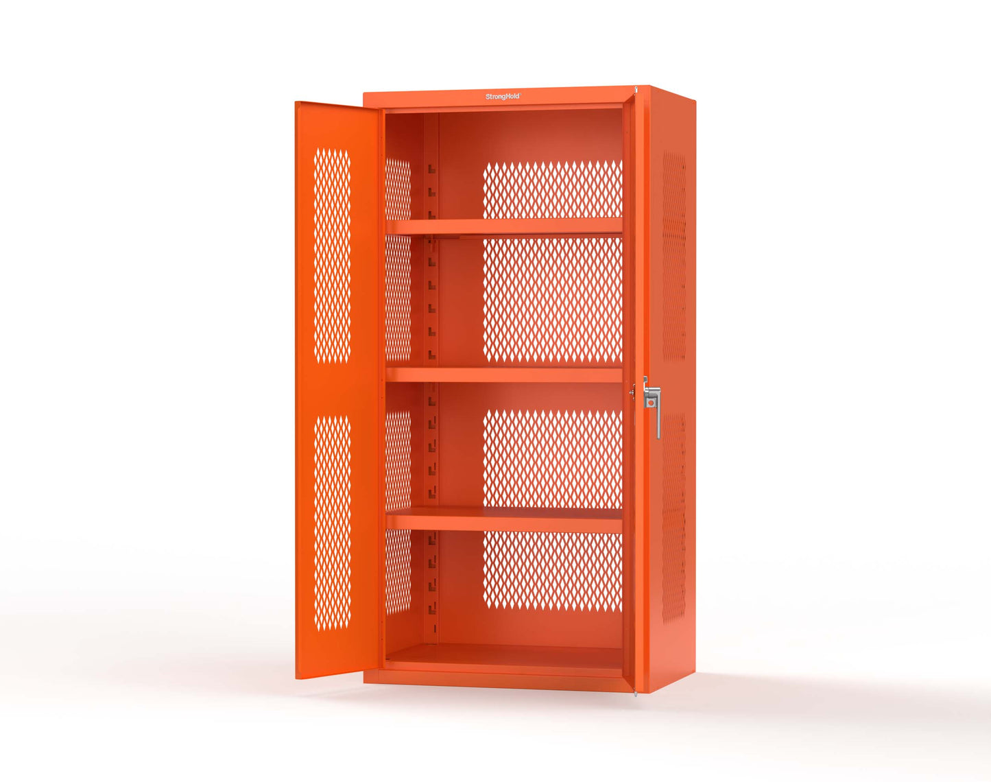 Heavy Duty 18 GA Ventilated Cabinet - 36 in. W x 24 in. D x 72 in. H - 36-VBS-243-P-2009