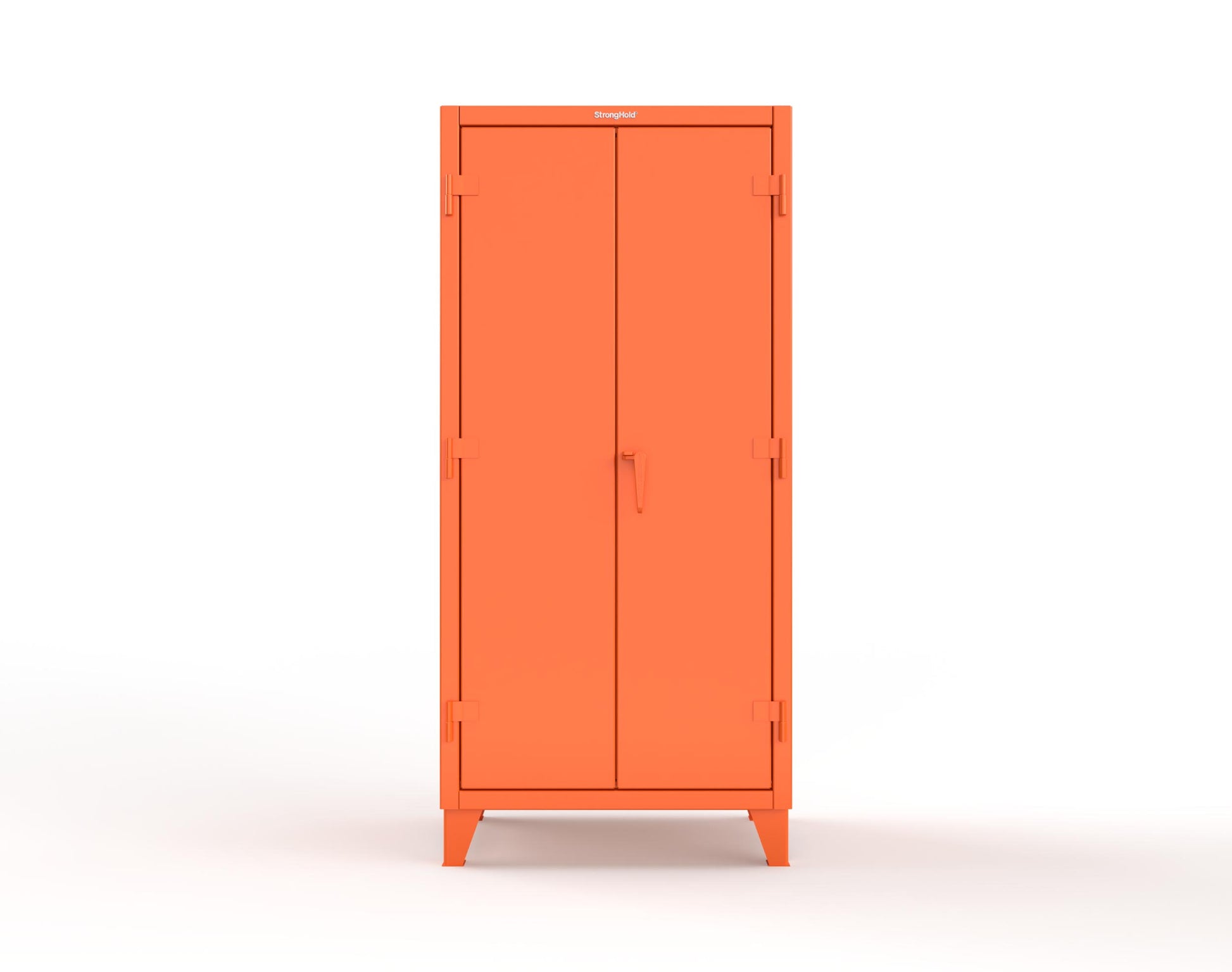 Extreme Duty 12 GA Uniform Cabinet with 7 Drawers, Pegboard, 3 Shelves - 36 In. W x 24 In. D x 78 In. H - 36-W-243-7DB-PB-2009
