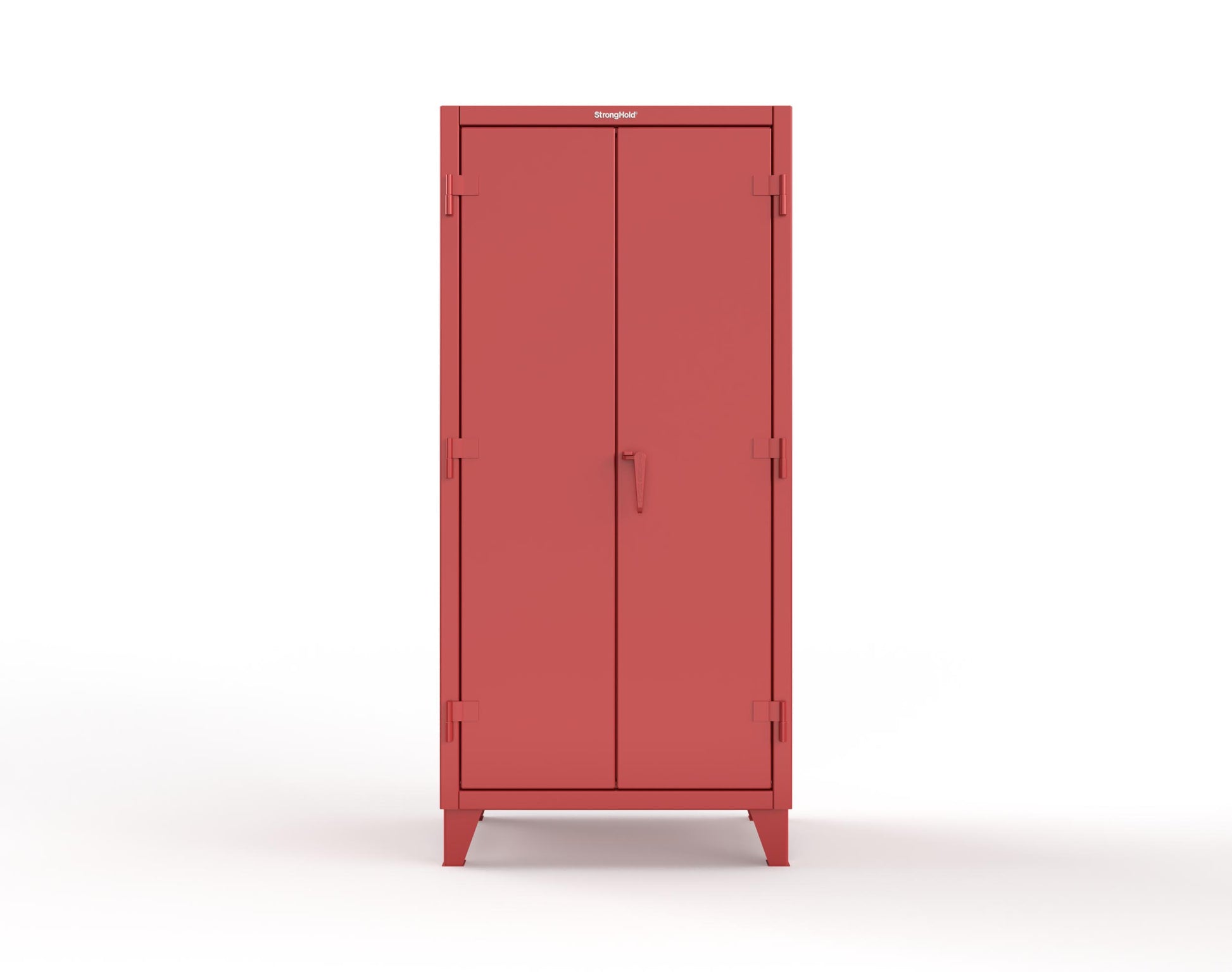 Extreme Duty 12 GA Uniform Cabinet with 7 Drawers, Pegboard, 3 Shelves - 36 In. W x 24 In. D x 78 In. H - 36-W-243-7DB-PB-3001