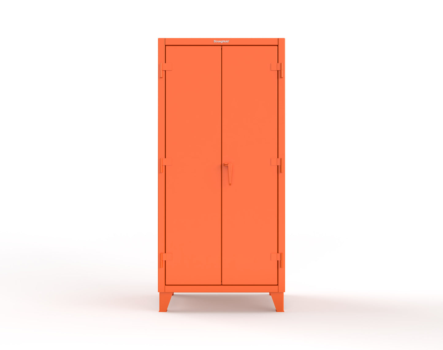Extreme Duty 12 GA Uniform Cabinet with 4 Drawers, 4 Shelves - 36 In. W x 24 In. D x 78 In. H - 36-W-244-4DB-2009