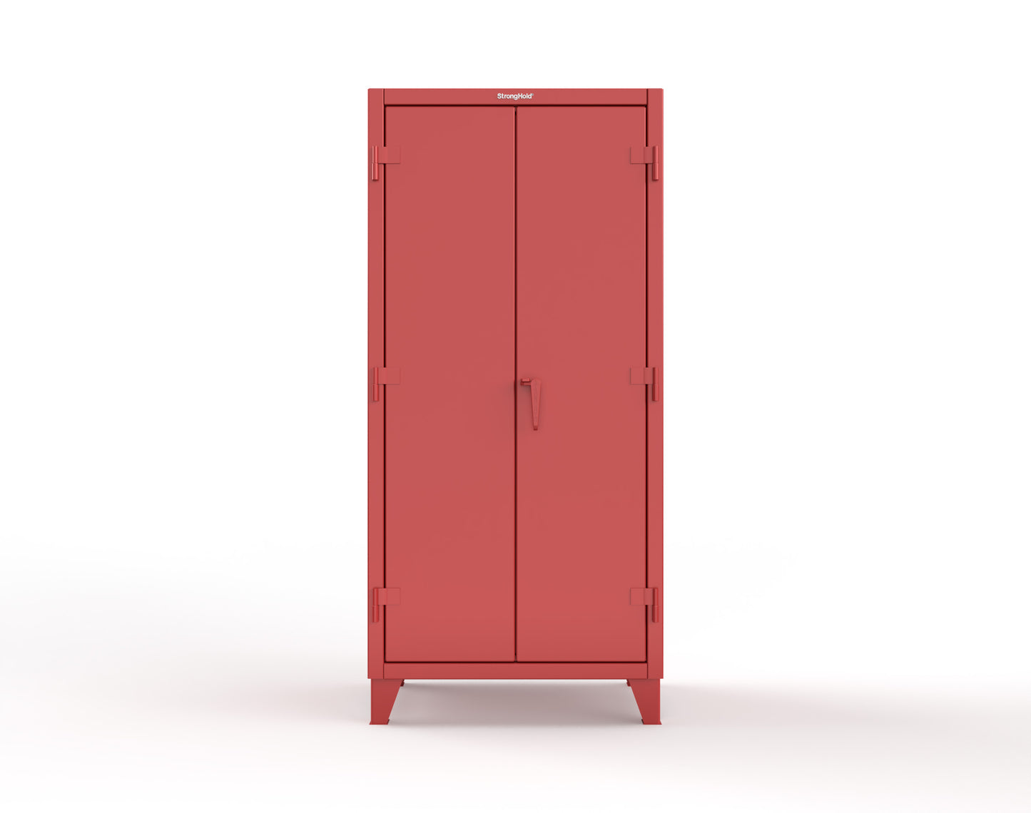 Extreme Duty 12 GA Uniform Cabinet with 4 Drawers, 4 Shelves - 36 In. W x 24 In. D x 78 In. H - 36-W-244-4DB-3001