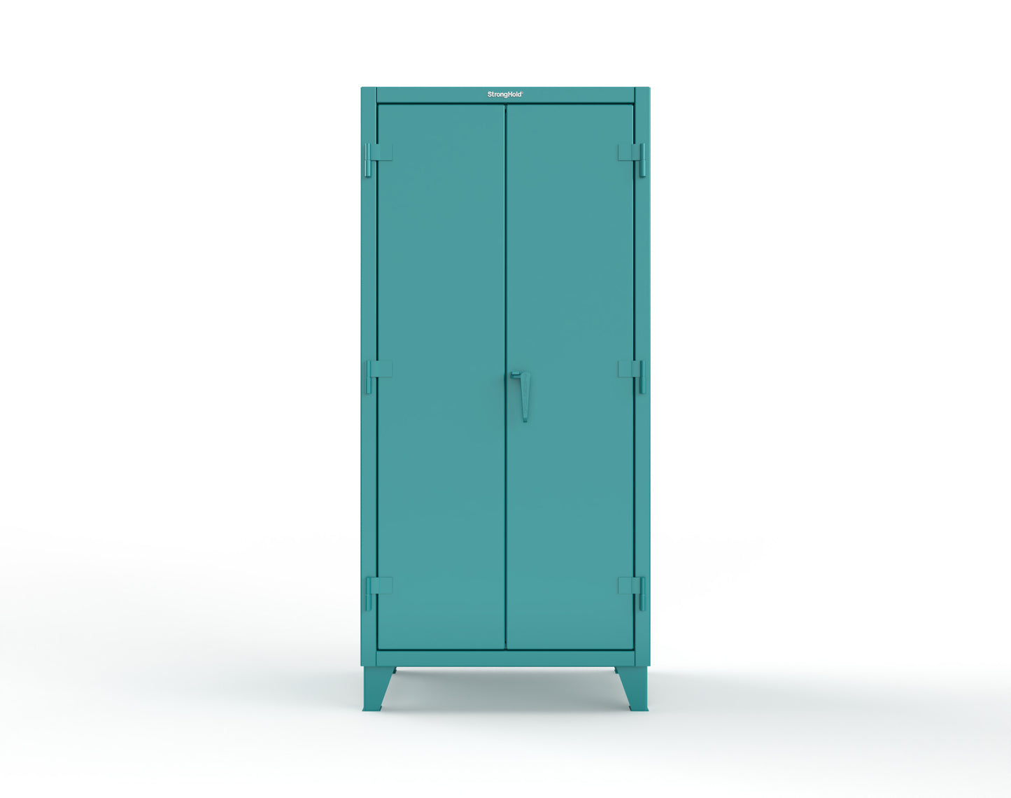 Extreme Duty 12 GA Uniform Cabinet with 4 Drawers, 4 Shelves - 36 In. W x 24 In. D x 78 In. H - 36-W-244-4DB-5021