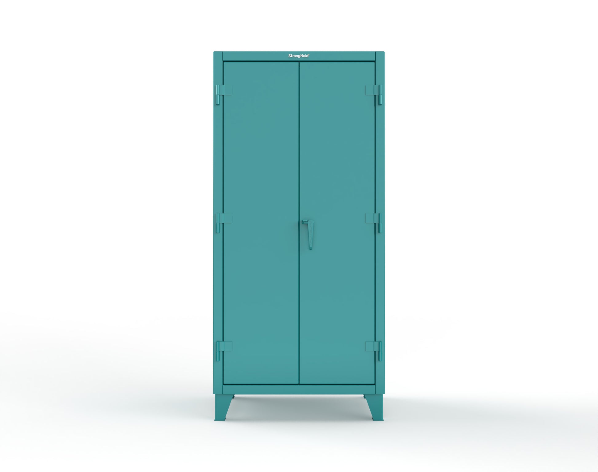 Extreme Duty 12 GA Uniform Cabinet with 4 Drawers, 4 Shelves - 36 In. W x 24 In. D x 78 In. H - 36-W-244-4DB-5021