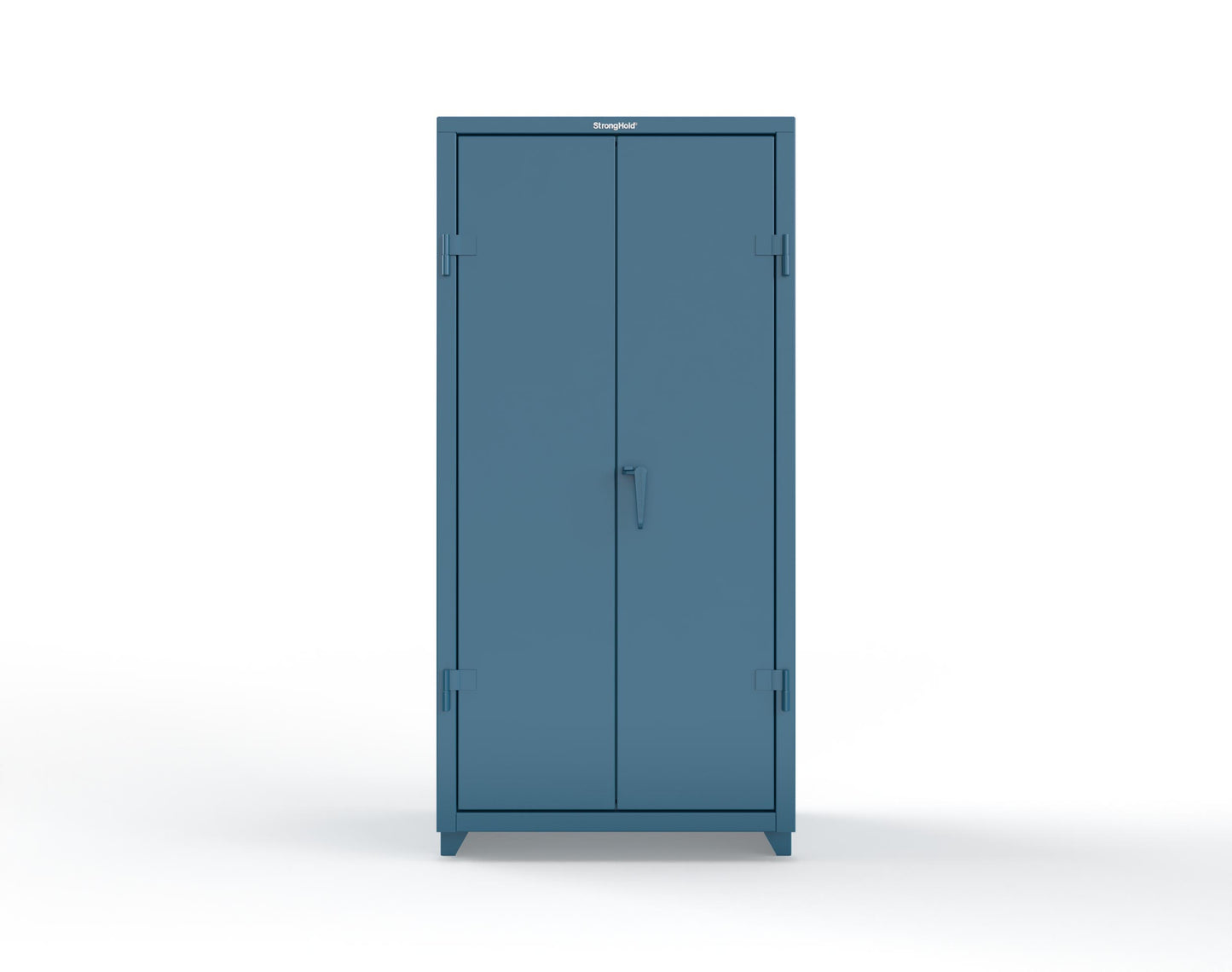 Extra Heavy Duty 14 GA Uniform Cabinet with 5 Shelves - 36 In. W x 24 In. D x 75 In. H - 36-W-245-L-5001