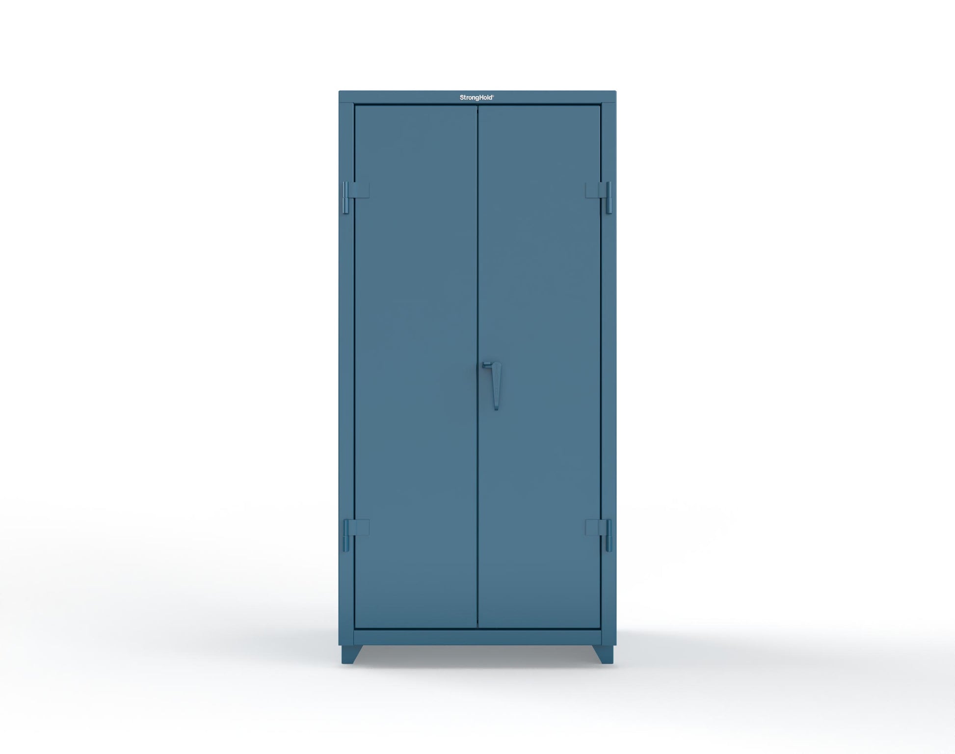 Extra Heavy Duty 14 GA Uniform Cabinet with 5 Shelves - 36 In. W x 24 In. D x 75 In. H - 36-W-245-L-5001