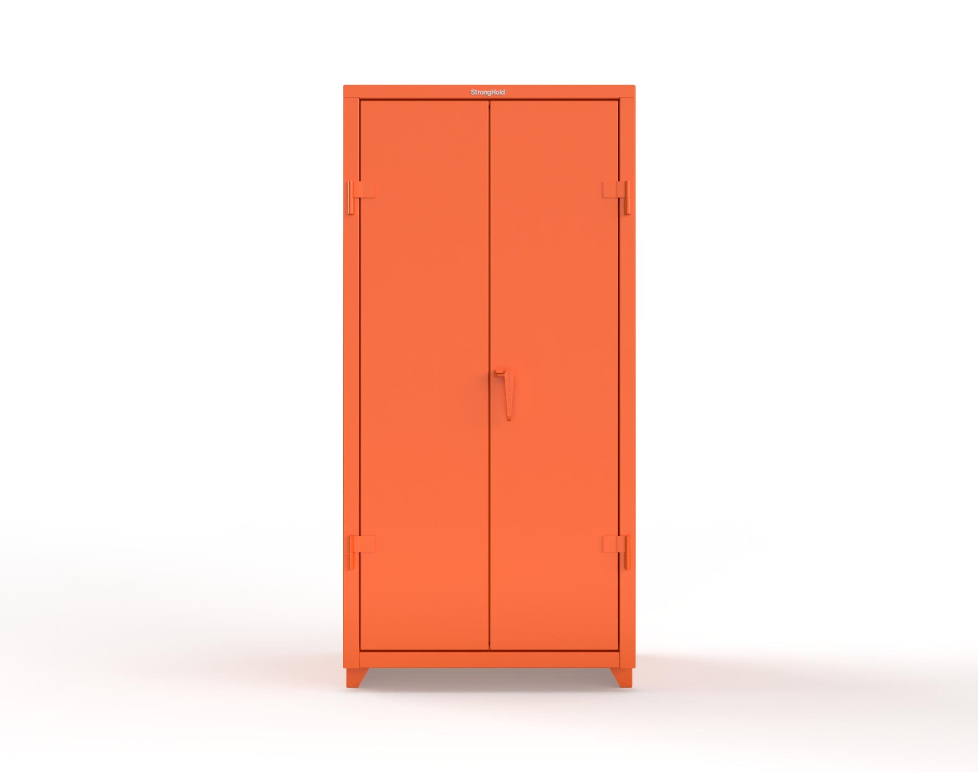 Extra Heavy Duty 14 GA Uniform Cabinet with Hanger Rod, 1 Shelf - 36 In. W x 24 In. D x 75 In. H - 36-WR-241-L-2009