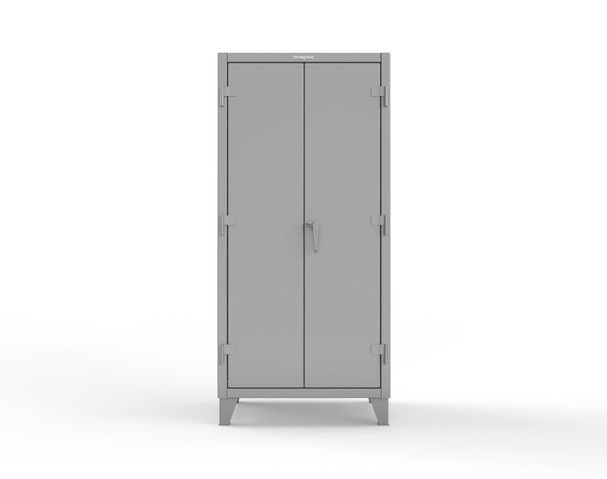 Extreme Duty 12 GA Uniform Cabinet with Hanger Rod, 1 Shelf - 36 In. W x 24 In. D x 78 In. H - 36-WR-241-7037