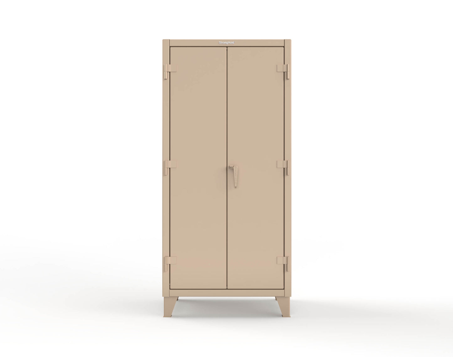 Extreme Duty 12 GA Uniform Cabinet with Hanger Rod, 1 Shelf - 36 In. W x 24 In. D x 78 In. H - 36-WR-241-1019