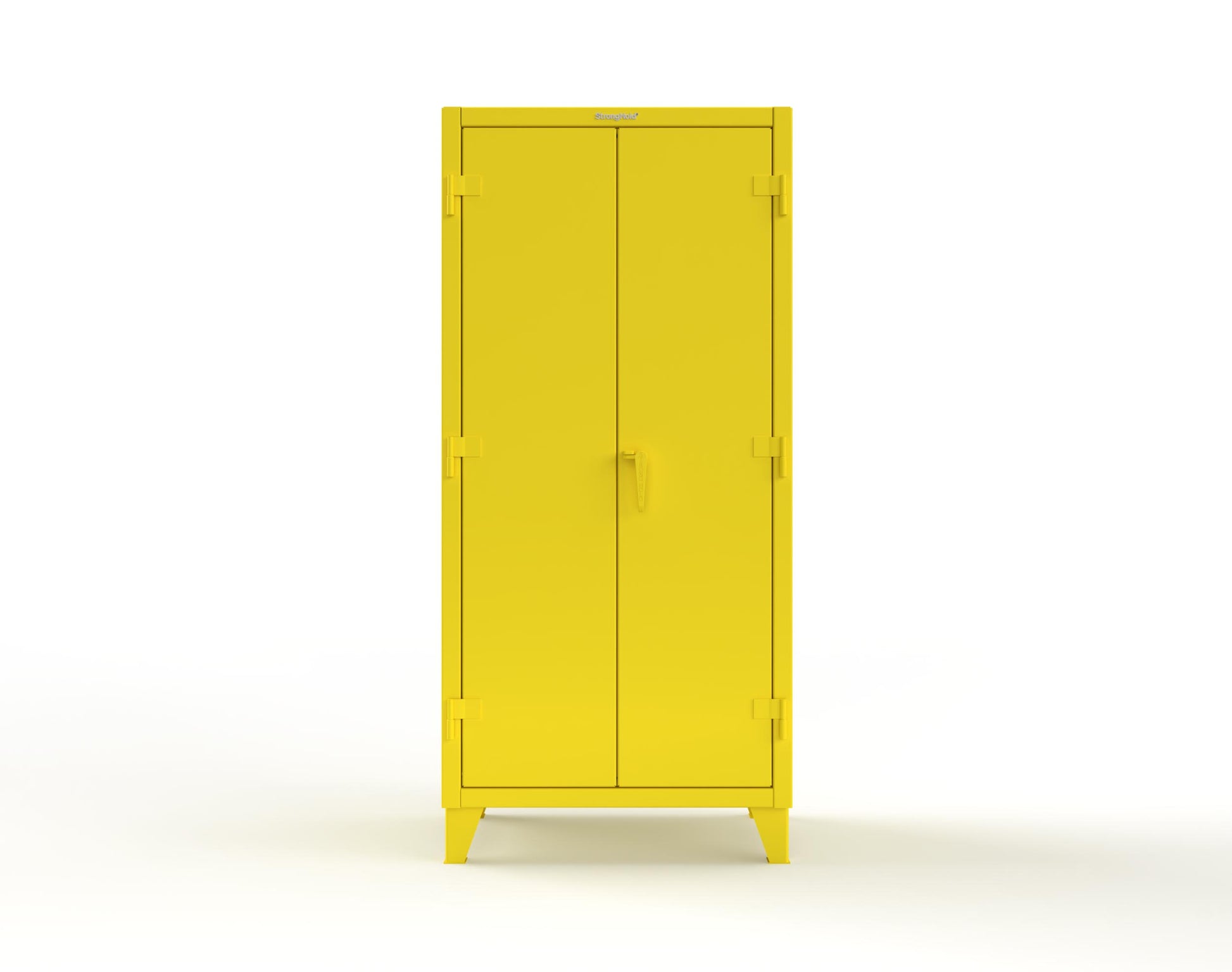 Extreme Duty 12 GA Uniform Cabinet with Hanger Rod, 1 Shelf - 36 In. W x 24 In. D x 78 In. H - 36-WR-241-1021