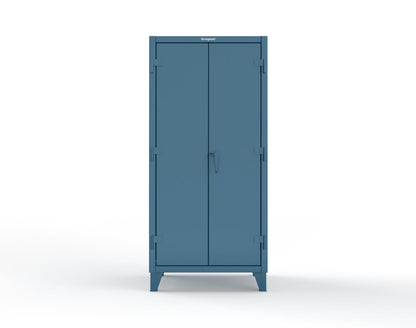 Extreme Duty 12 GA Uniform Cabinet with Hanger Rod, 1 Shelf - 36 In. W x 24 In. D x 78 In. H - 36-WR-241-5001