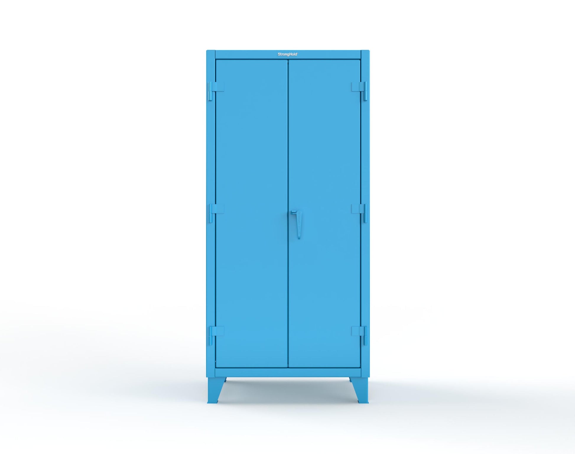 Extreme Duty 12 GA Uniform Cabinet with Hanger Rod, 1 Shelf - 36 In. W x 24 In. D x 78 In. H - 36-WR-241-5012