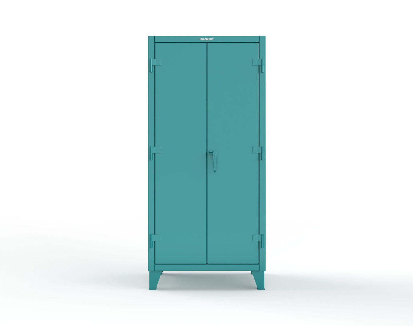 Extreme Duty 12 GA Uniform Cabinet with Hanger Rod, 1 Shelf - 36 In. W x 24 In. D x 78 In. H - 36-WR-241-5021