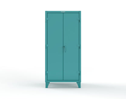 Extreme Duty 12 GA Uniform Cabinet with Hanger Rod, 1 Shelf - 36 In. W x 24 In. D x 78 In. H - 36-WR-241-5021