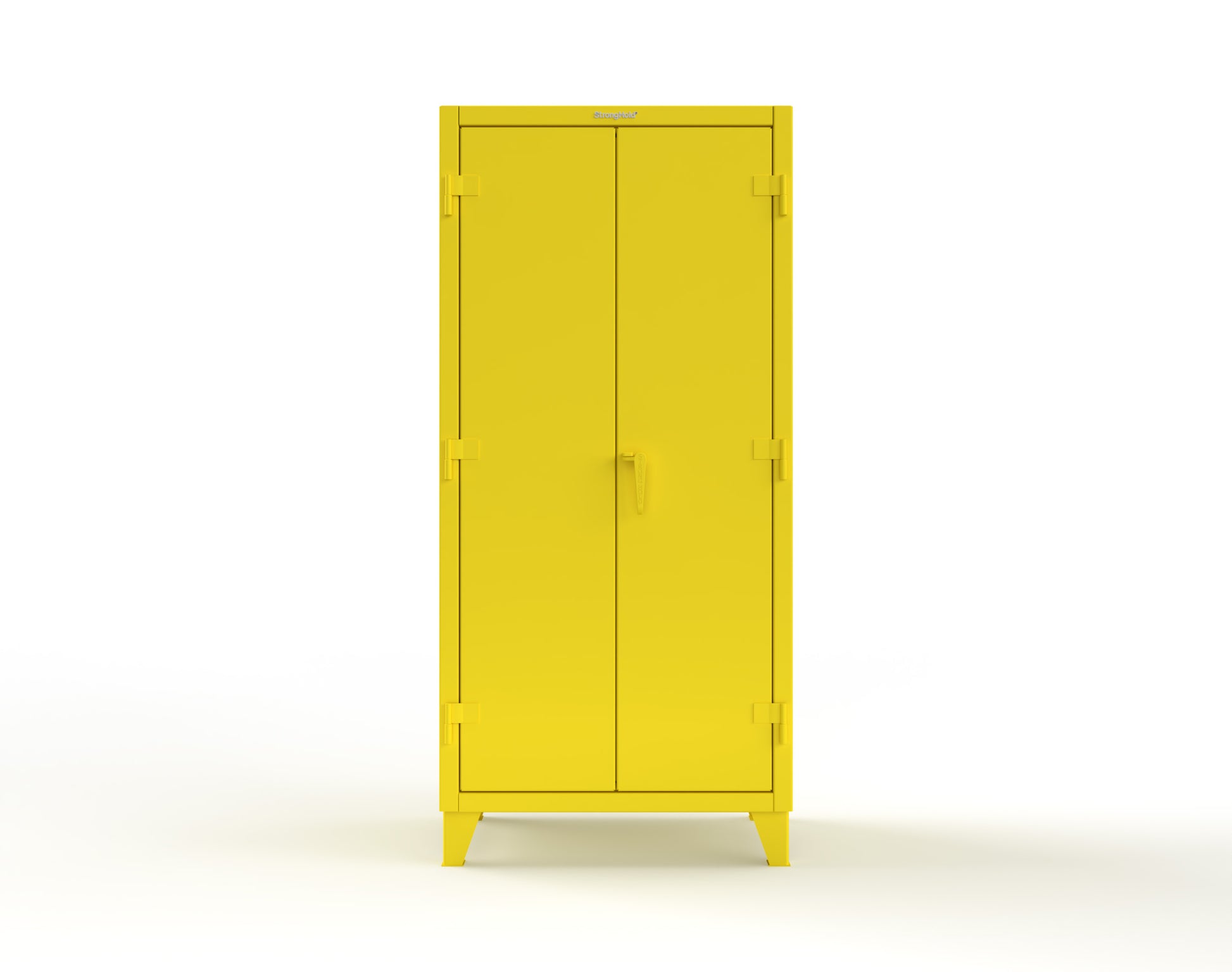 Extreme Duty 12 GA Uniform Cabinet with 7 Drawers, 3 Shelves - 36 In. W x 24 In. D x 78 In. H - 36-W-243-7DB-1021