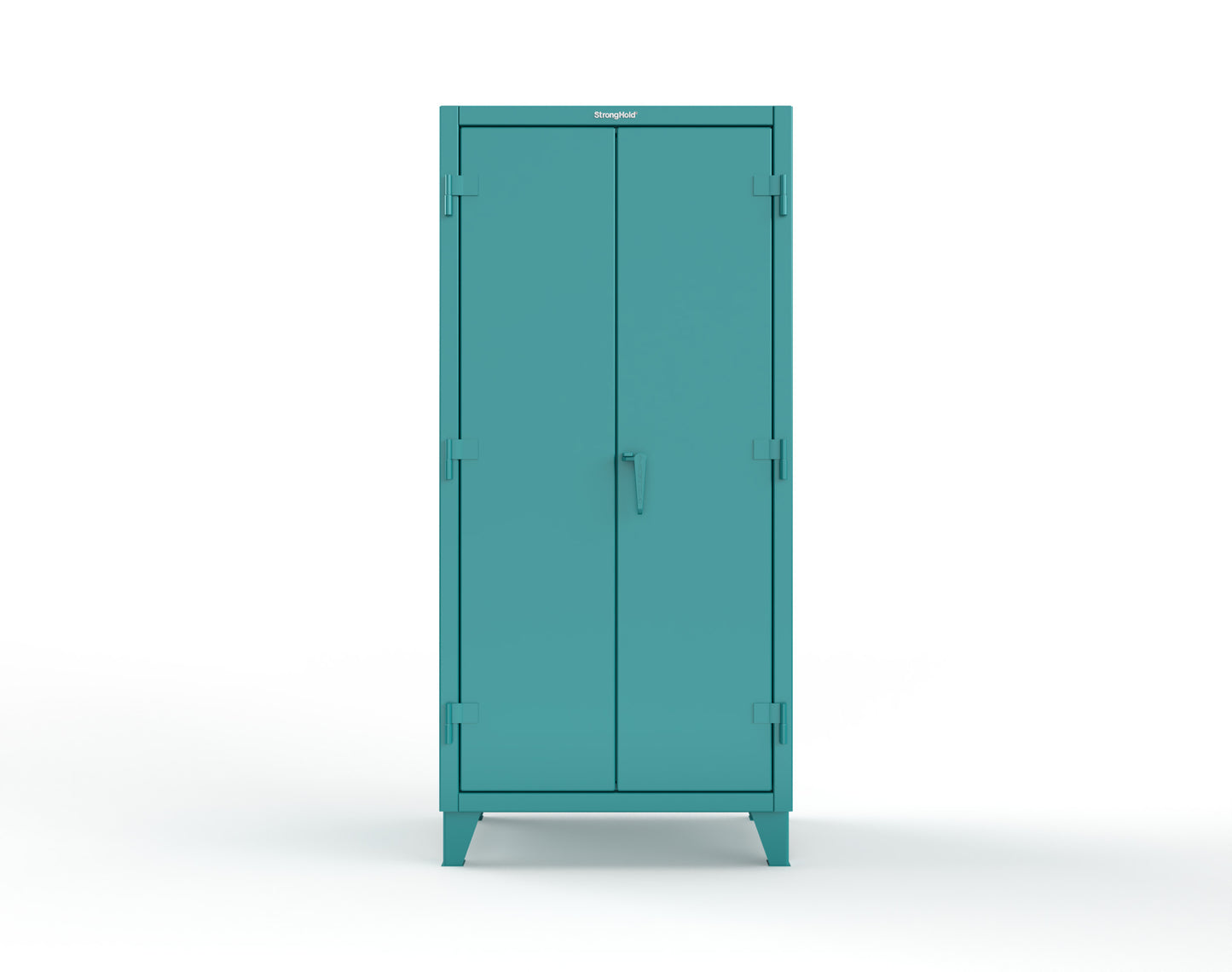 Extreme Duty 12 GA Uniform Cabinet with 7 Drawers, 3 Shelves - 36 In. W x 24 In. D x 78 In. H - 36-W-243-7DB-5021