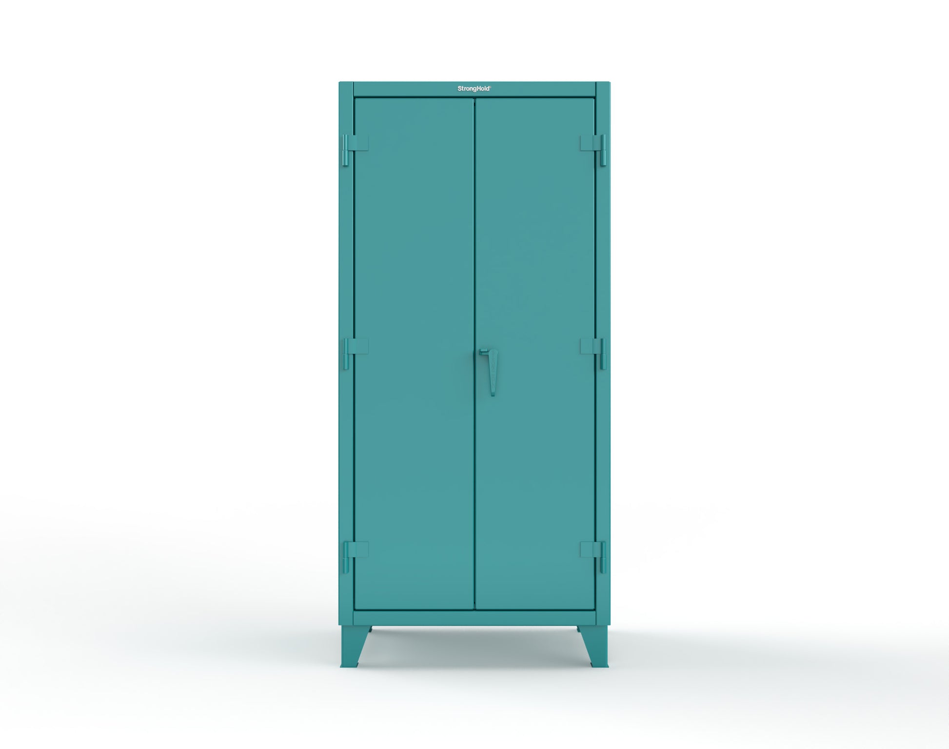 Extreme Duty 12 GA Uniform Cabinet with 7 Drawers, 3 Shelves - 36 In. W x 24 In. D x 78 In. H - 36-W-243-7DB-5021