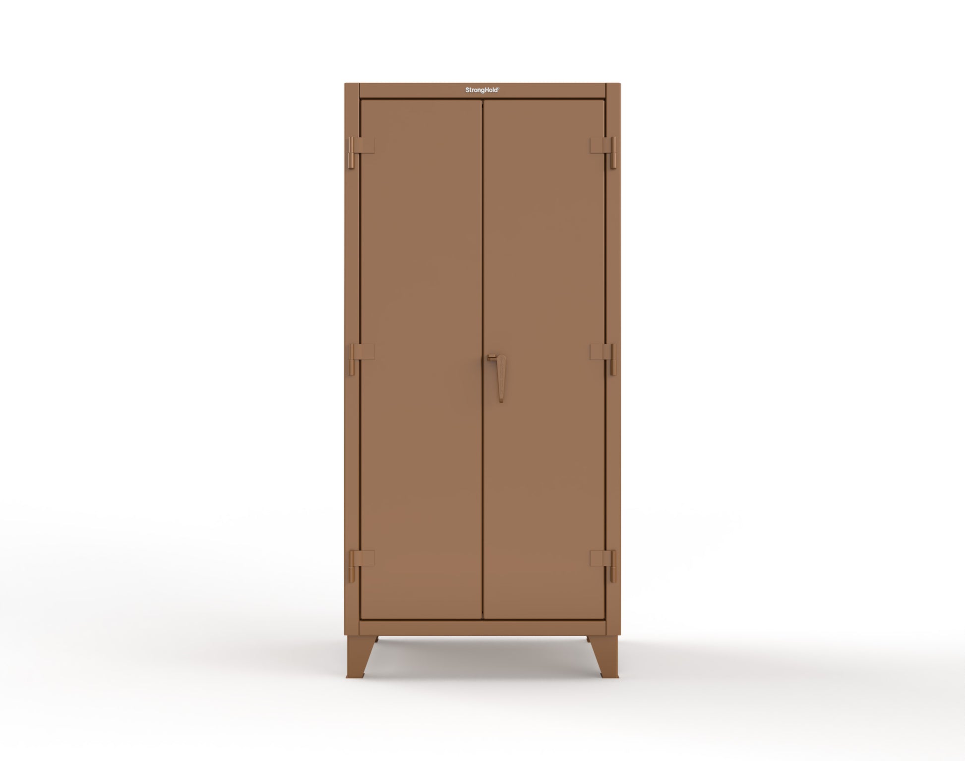 Extreme Duty 12 GA Uniform Cabinet with 7 Drawers, 3 Shelves - 36 In. W x 24 In. D x 78 In. H - 36-W-243-7DB-8008