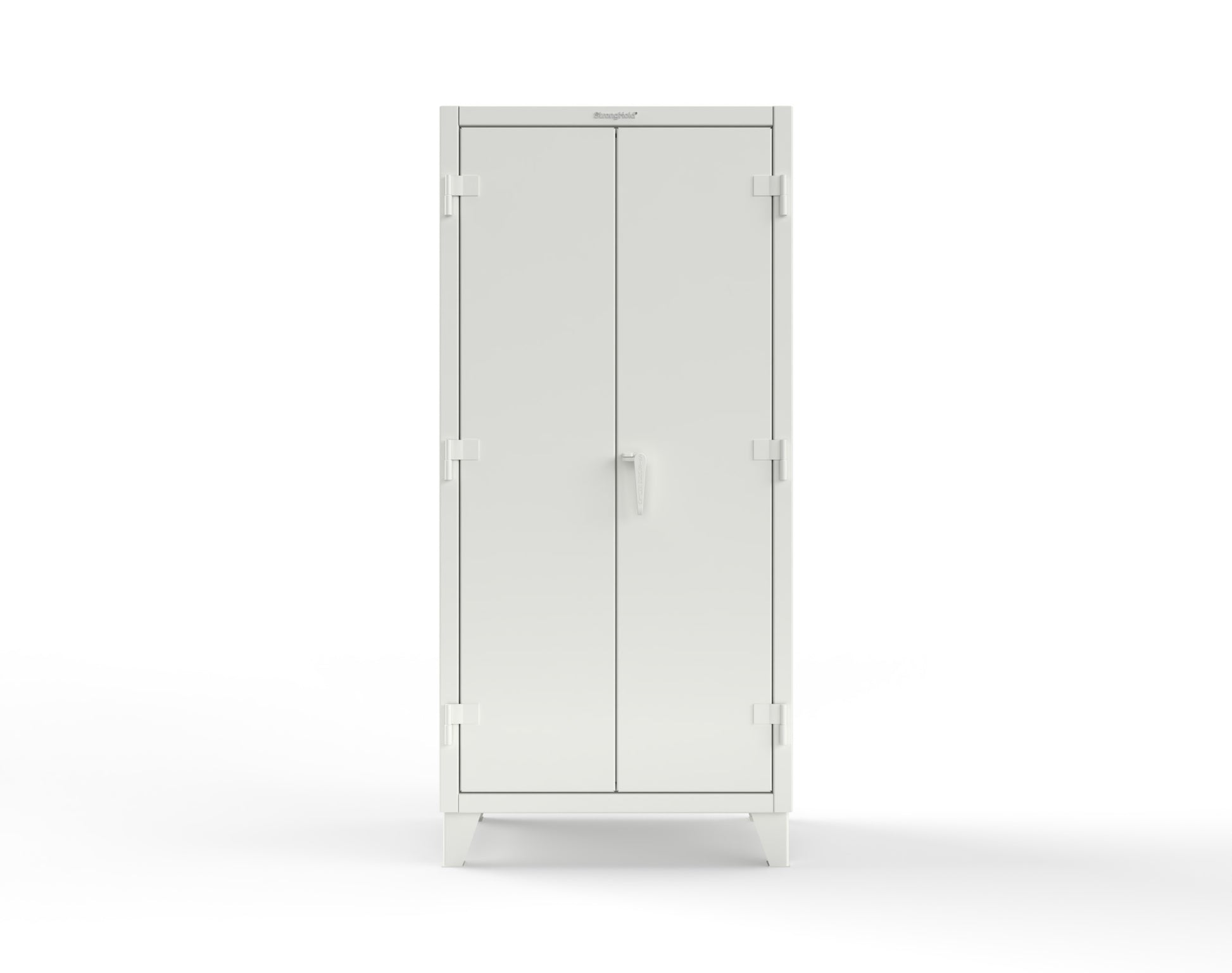 Extreme Duty 12 GA Uniform Cabinet with 7 Drawers, 3 Shelves - 36 In. W x 24 In. D x 78 In. H - 36-W-243-7DB-9003