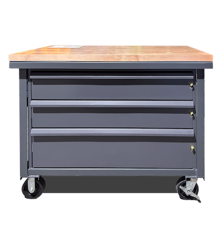 Extreme Duty 12 GA All-Welded Steel Rolling Cart Outlet