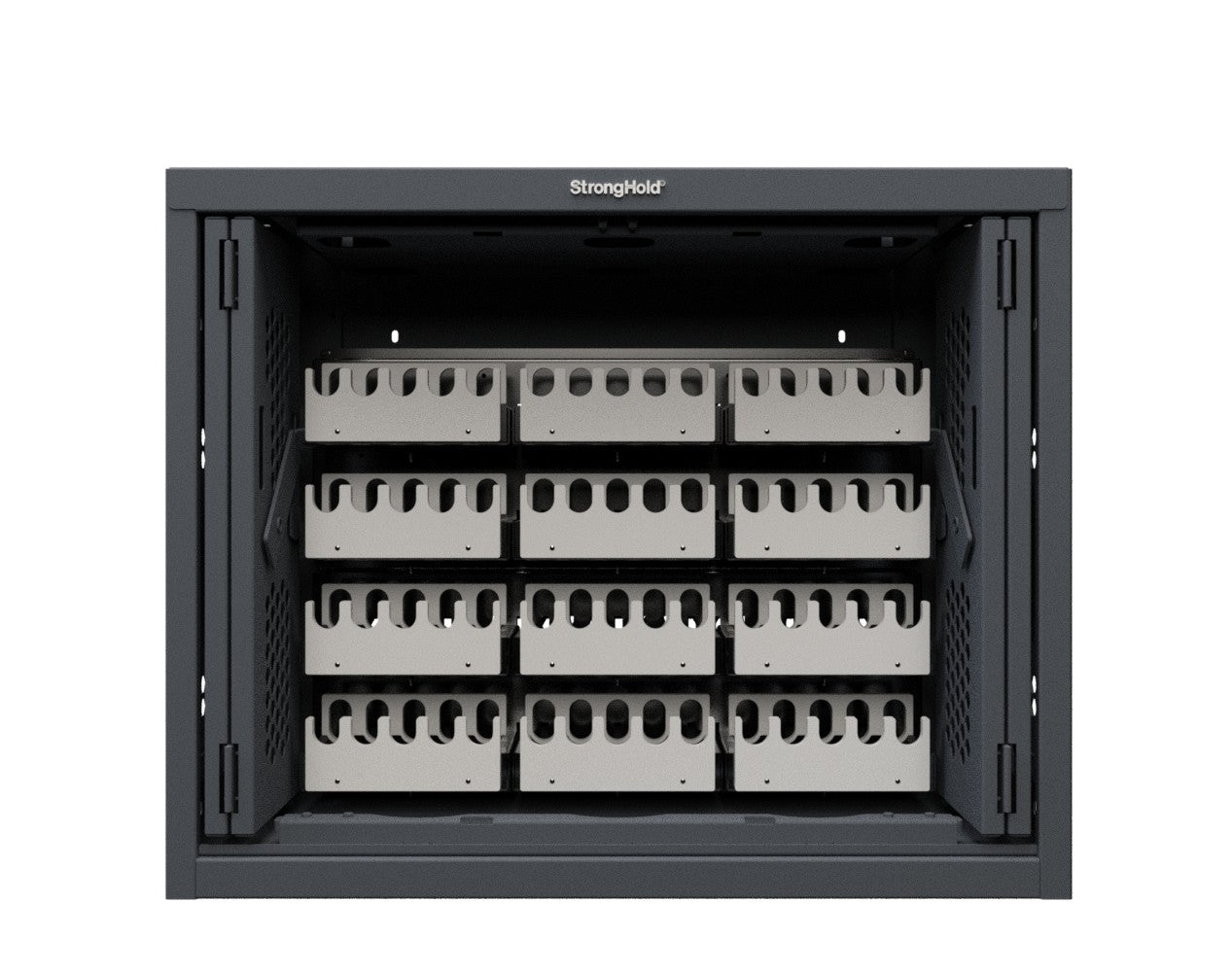 Modular Weapons Storage M17 Cabinet with Recessed Doors - 42 in. W x 16 1/2 in. D x 34 in. H