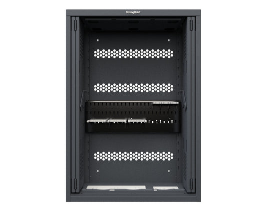 Modular Weapons Storage M2 Cabinet with Recessed Doors - 42 in. W x 16 1/2 in. D x 60 in. H