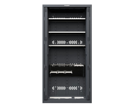 Modular Weapons Storage M2 Cabinet with Recessed Doors - 42 in. W x 16 1/2 in. D x 84 in. H