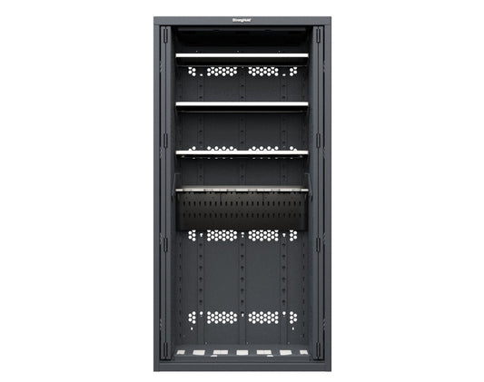 Modular Weapons Storage M240/M249 Cabinet with Recessed Doors - 42 in. W x 16 1/2 in. D x 84 in. H