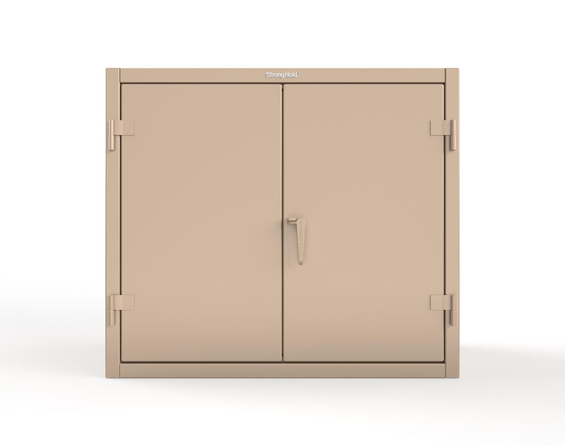Extreme Duty 12 GA Counter-Height Cabinet with 2 Shelves - 48 In. W x 24 In. D x 42 In. H - 43.5-242-7024 - 43.5-242-1019