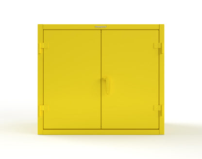 Extreme Duty 12 GA Counter-Height Cabinet with 2 Shelves - 48 In. W x 24 In. D x 42 In. H - 43.5-242-7024 - 43.5-242-1021