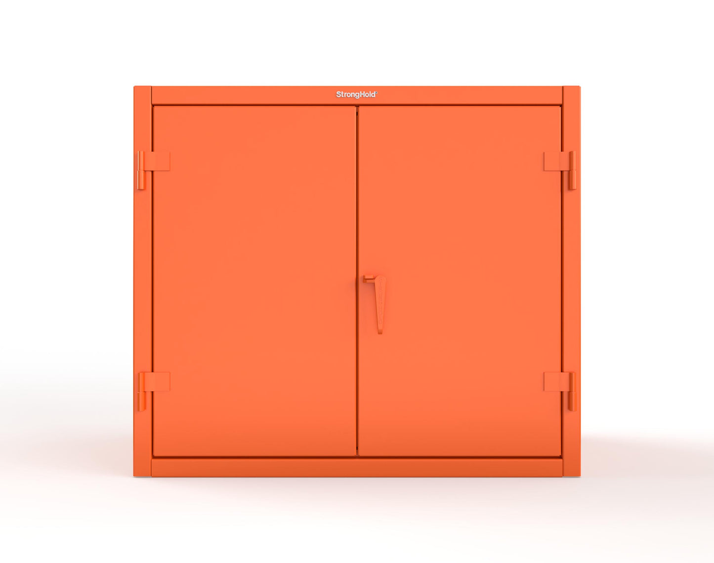 Extreme Duty 12 GA Counter-Height Cabinet with 2 Shelves - 48 In. W x 24 In. D x 42 In. H - 43.5-242-7024 - 43.5-242-2009