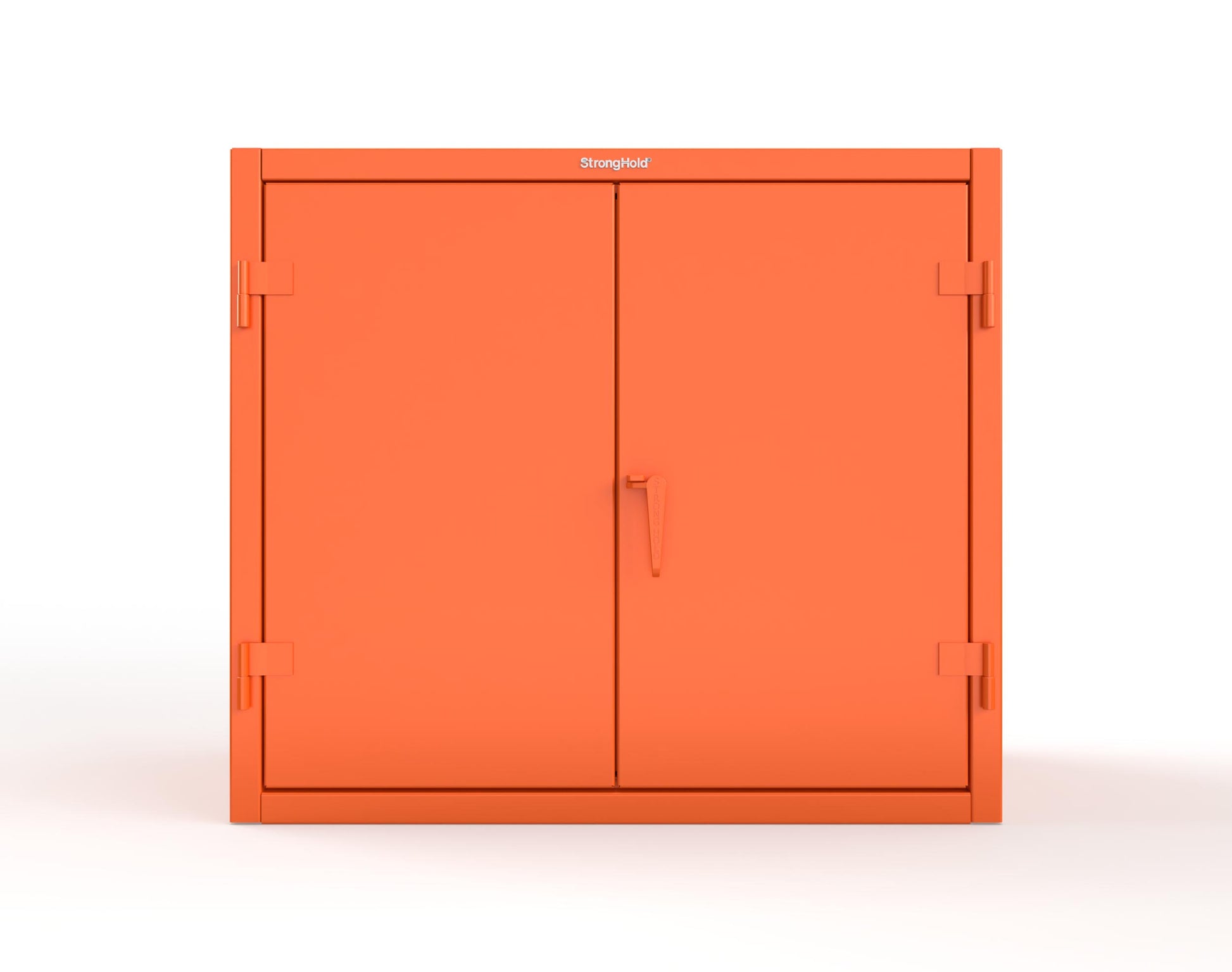 Extreme Duty 12 GA Counter-Height Cabinet with 2 Shelves - 48 In. W x 24 In. D x 42 In. H - 43.5-242-7024 - 43.5-242-2009