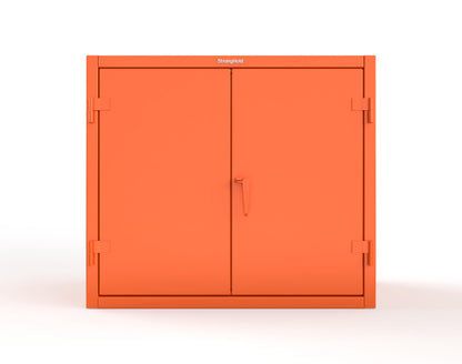 Extreme Duty 12 GA Counter-Height Cabinet with 2 Shelves - 48 In. W x 24 In. D x 42 In. H - 43.5-242-7024 - 43.5-242-2009