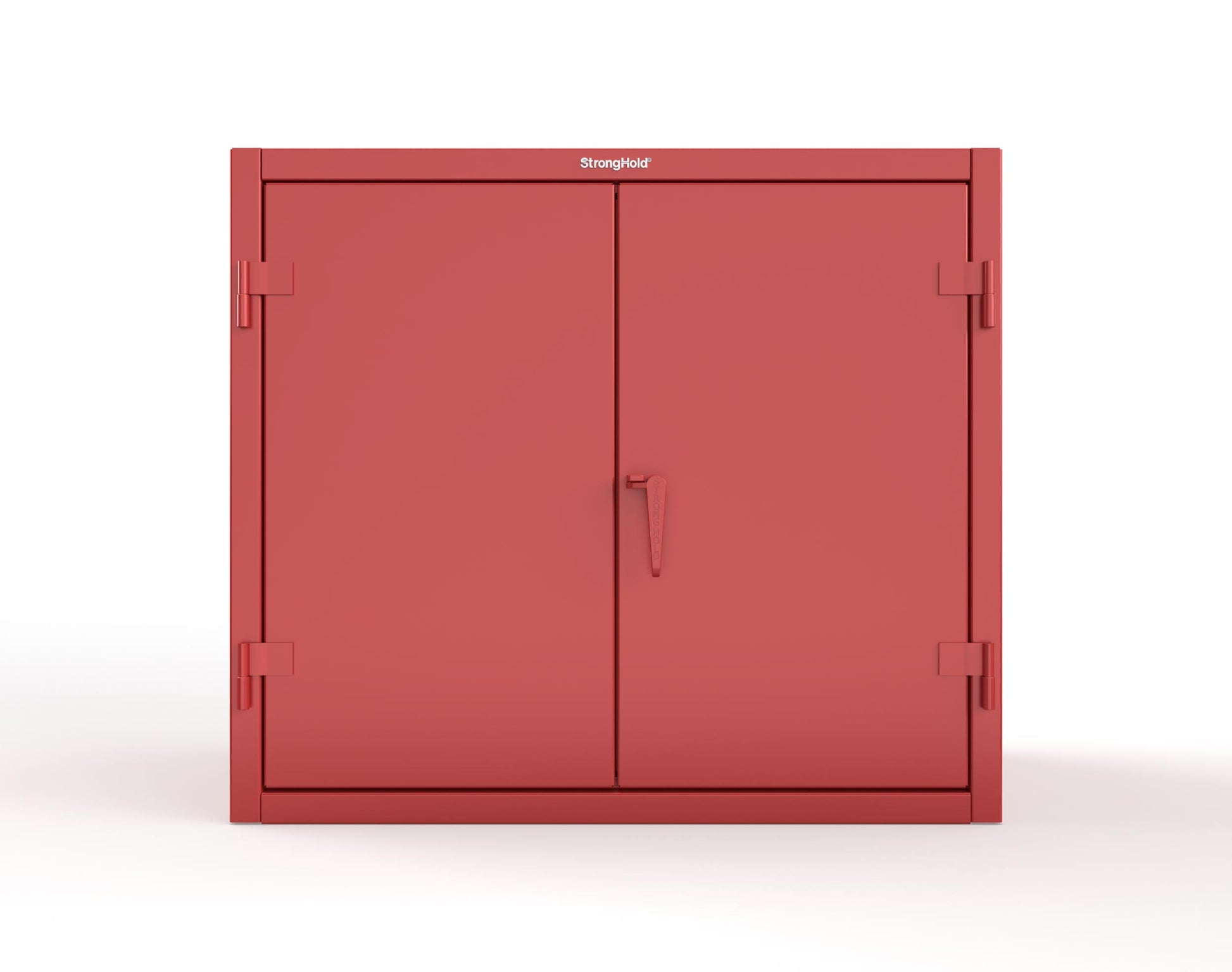 Extreme Duty 12 GA Counter-Height Cabinet with 2 Shelves - 48 In. W x 24 In. D x 42 In. H - 43.5-242-7024 - 43.5-242-3001