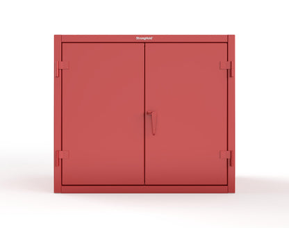 Extreme Duty 12 GA Counter-Height Cabinet with 2 Shelves - 48 In. W x 24 In. D x 42 In. H - 43.5-242-7024 - 43.5-242-3001