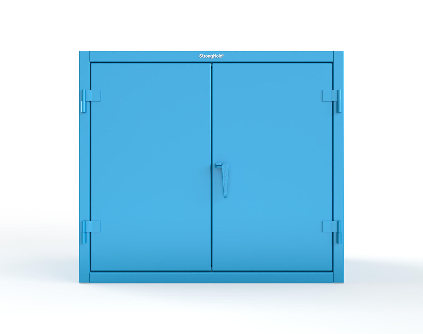 Extreme Duty 12 GA Counter-Height Cabinet with 2 Shelves - 48 In. W x 24 In. D x 42 In. H - 43.5-242-7024 - 43.5-242-5012